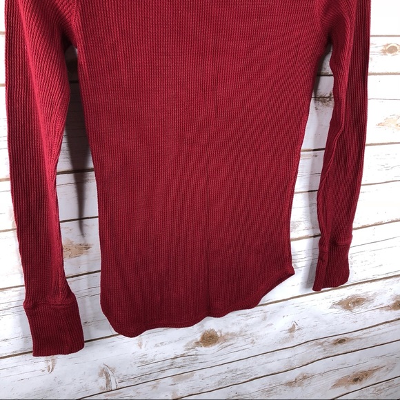 Lucky Brand crochet detail textured thermal top - Picture 8 of 8